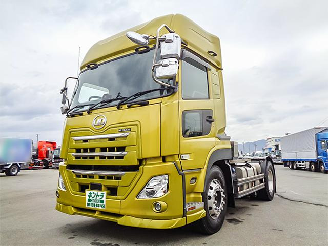 UDトラックス クオン トレーラーヘッド 460馬力 第五輪11.5t K4909 の