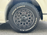 ナイトロパワーアルミホイール 2024年製 215/65R16C オープンカントリー 7部山位