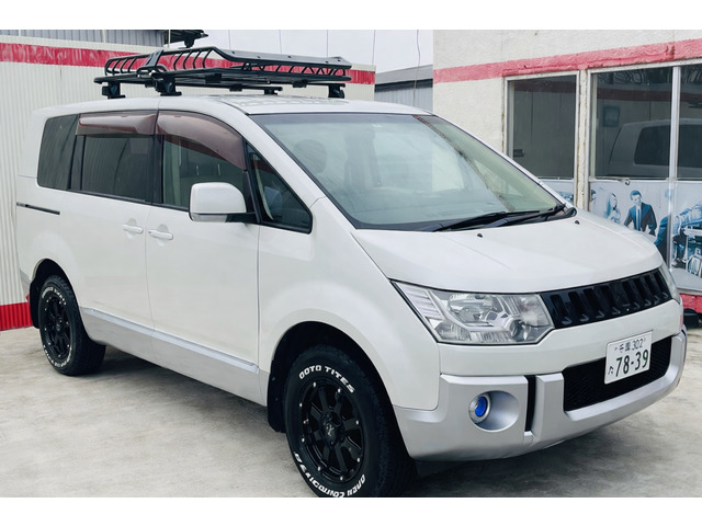 デリカD:5 2.4 G ナビパッケージ 4WD ナビTV・BカメラETCキーレスドラレコ