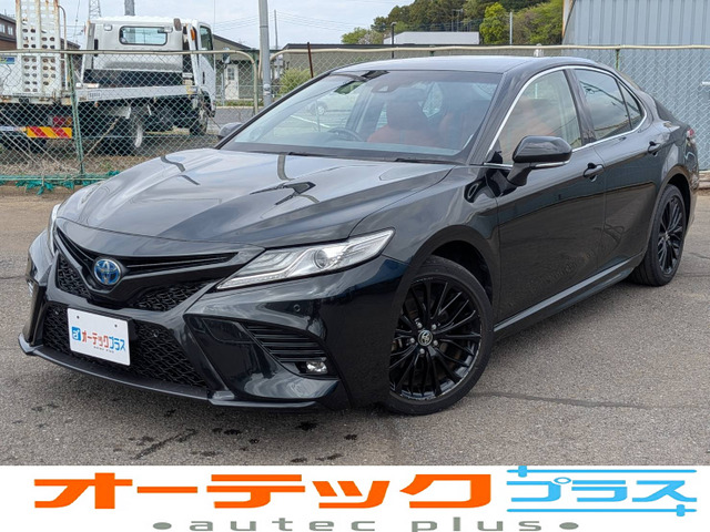 カムリ 2.5 WS ブラック エディション 純正ナビ Bカメラ 専用赤革シートBSM