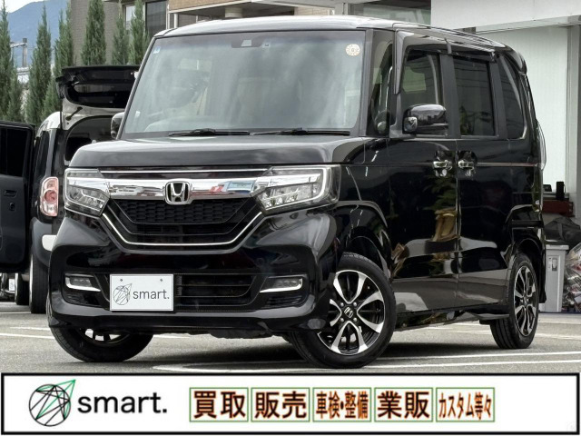 N-BOXカスタム G L ホンダセンシング 衝突軽減/両電スラ/8型SDナビ/ETC