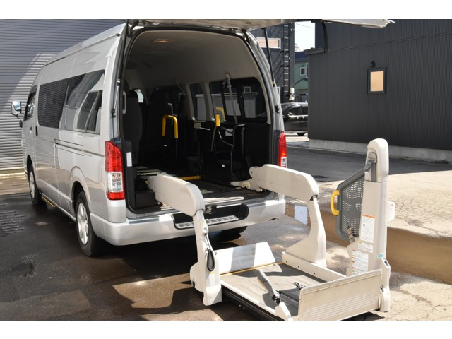 レジアスエース 2.7 ウェルキャブ Bタイプ スーパーロング 4WD 車椅子2基掛 スライド...