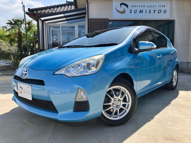 アクア 1.5 S ワンオーナー ナビ ETC アルミ