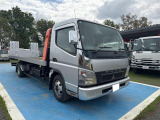 キャンター  極東開発フラトップ積載車