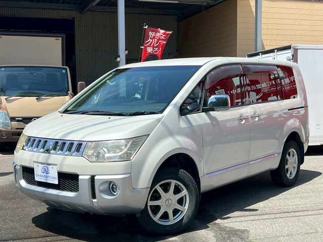 デリカD:5 2.4 シャモニー 4WD Wパワスラ 純ナビ Bカメ PWシート