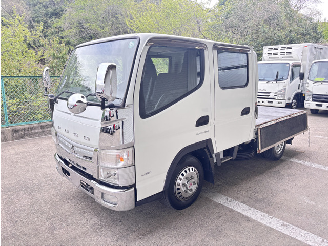 三菱ふそう キャンター ダブルキャブ　山口　オートマ ブルーテックキャンター 三菱ふそう キャンター 2t ダブルキャブ 準中型 オートマ の中古車詳細