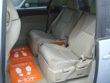 綺麗なセカンドシートです