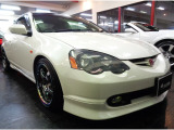 DC5インテグラiSタイプR仕様エアロプレミアムホワイトパールカラー&K20AiVTECエンジン5MTミッション&マフラー車高調カーボンエアクリ他装備充実車が入庫しました