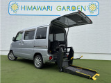 三菱 ミニキャブバン 車いす仕様車 テールゲートリフト式 4WD