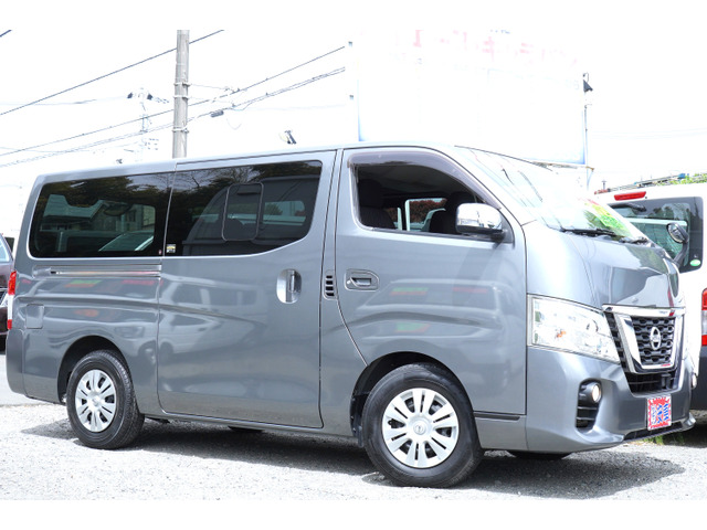 NV350キャラバン 2.0 プレミアムGX ロング 純LEDナビBカメラWAC後窓簿15枚T