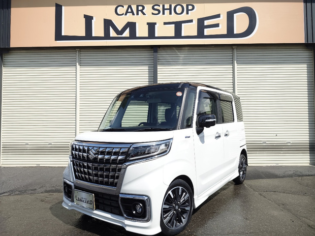 スペーシアカスタム ハイブリッド(HYBRID) XS 4WD 両側Pスライドドア フリップダウ...
