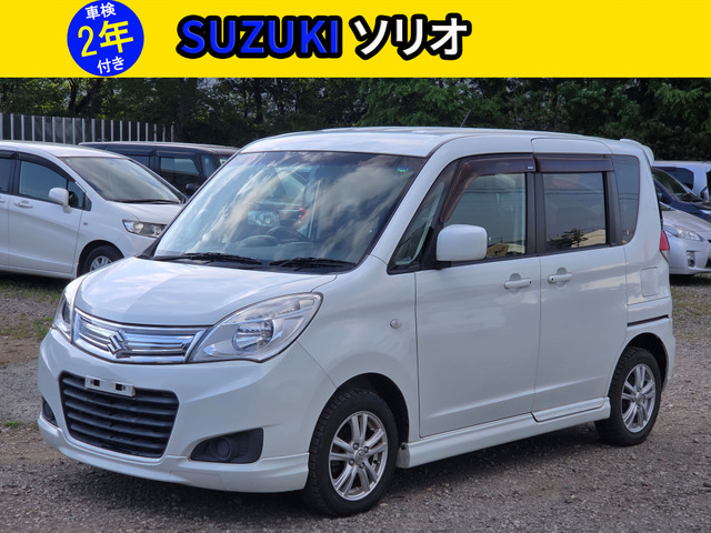 ソリオ 1.2 G リミテッド 後期モデル 禁煙車 プッシュスタートスマ