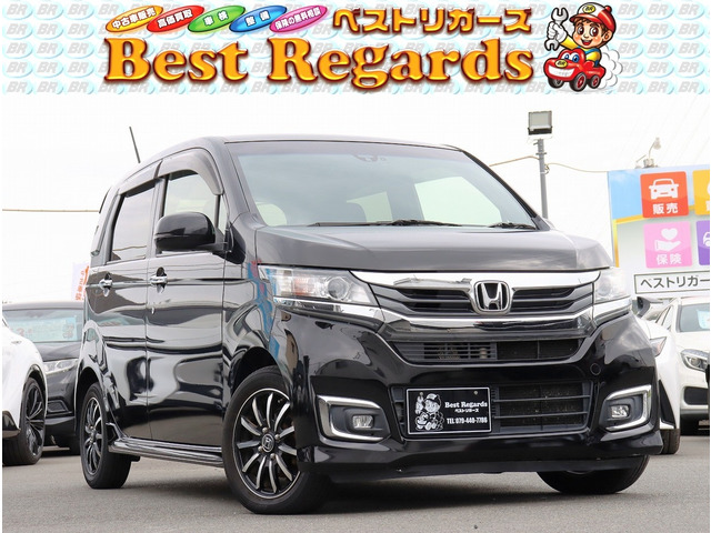 N-WGNカスタム G SS パッケージ 車検整備付 9.6Mキロ ナビ