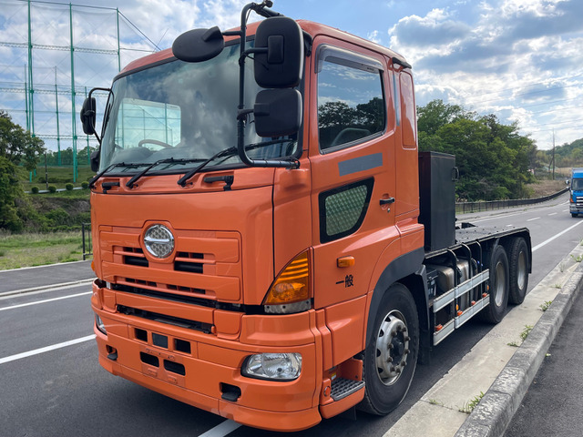 日野 プロフィア トレーラーヘッド ツーデフトラクタ・第五輪荷重20t