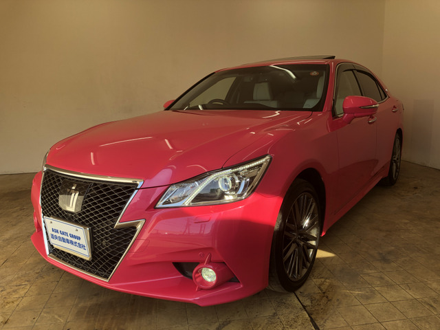 クラウンアスリート 2.5 G i-Four リボーン ピンク4WD ☆サンルーフ☆