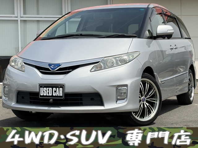 エスティマハイブリッド 2.4 X 4WD ナビ 地デジ DVD Bluetooth
