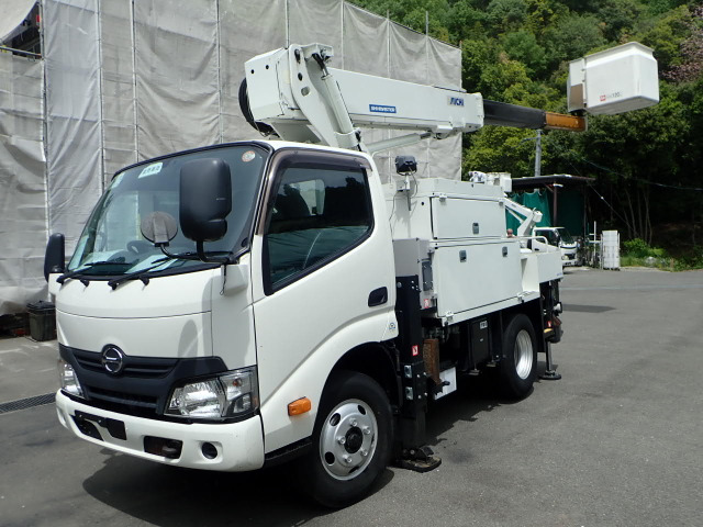 デュトロ 高所作業車 11m アイチ 電工 サブEG付 走行少