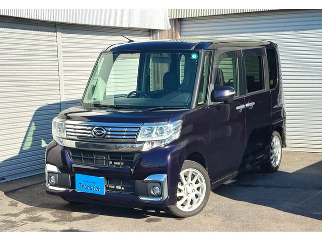 タントカスタム X 4WD 検8年10月ナビBカメラBT接続