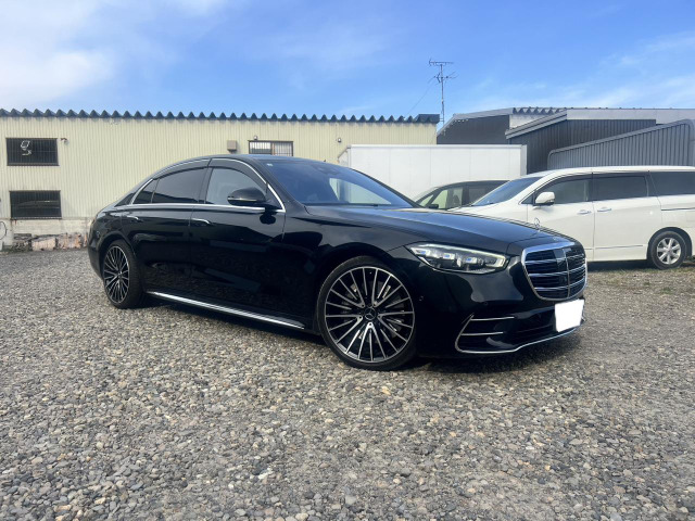 Sクラス S500 ロング 4マチック AMGライン (ISG) 4WD サンルーフ/リアコンフォートPKG