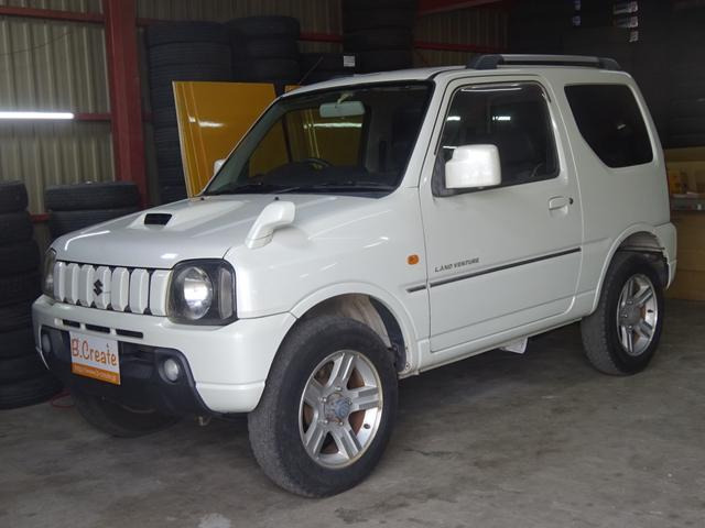 ジムニー ランドベンチャー 4WD 本州仕入 5速MT  SDナビ フルセグ