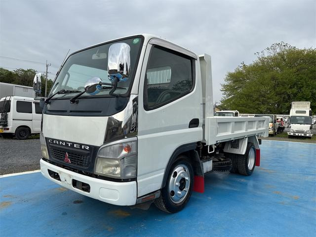 キャンター  新明和 2tダンプ Lゲート