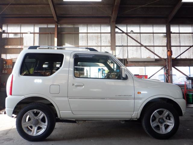 スズキ ジムニー ランドベンチャー 4WD 本州仕入 5速MT SDナビ