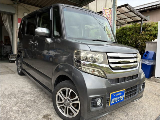 N-BOXカスタム G スマートキー 電動格納ミラー CVT