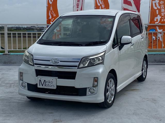 ムーヴカスタム X 3ヶ月自社保証 スマートキー純正アルミ