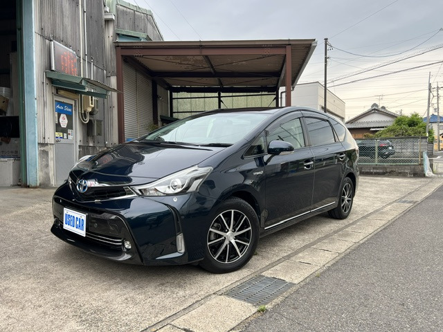 プリウスα 1.8 S チューンブラックII 後期/8インチナビ/Bカメラ/後席モニタ