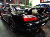 スーパーブラックカラー純正エアロ&純正オプション大型リアスポイラー&HIDライト&FOGライト&LEDテール&ナビTV他センス良くしあがったおります