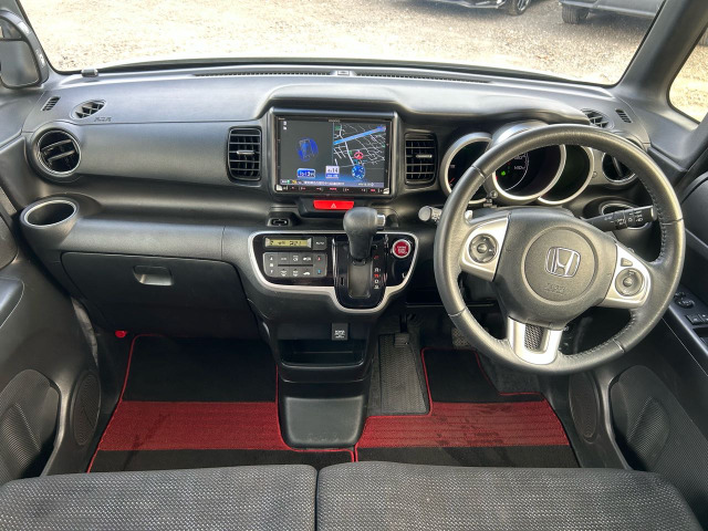 ホンダ N-BOX G ターボ Lパッケージ ☆車検2年付ナビETCバックモニター