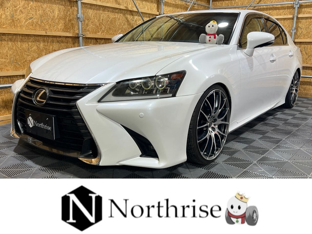 GS 350 Iパッケージ 4WD 後期仕様RAYS20アルミ車高調本革シー