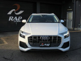 Q8 55 TFSI クワトロ デビューパッケージ ラグジュアリー 4WD サンルーフ純正ナビTV ...