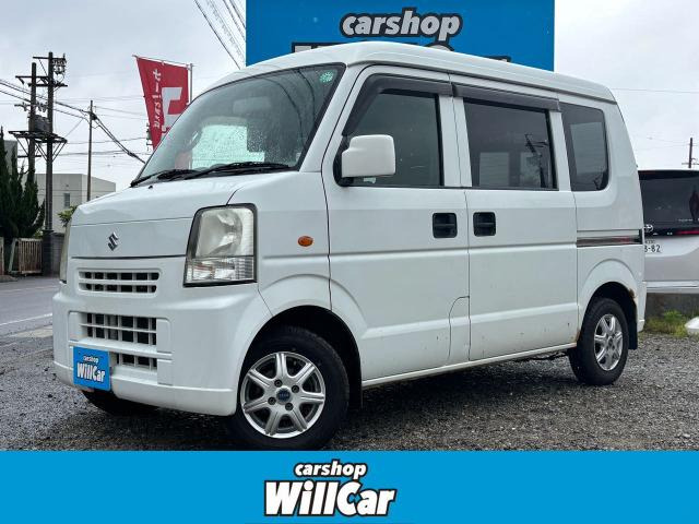 エブリイ ジョイン ターボ ハイルーフ 4WD 禁煙 4WD 黒ナンバー登録可 社外ナビ