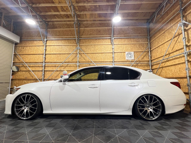 レクサス GS 350 Iパッケージ 4WD 後期仕様RAYS20アルミ車高調本革シー