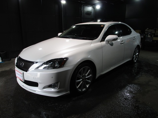 IS 250 バージョンL パドルシフト クルコン サンルーフ 黒革 HDDナビ