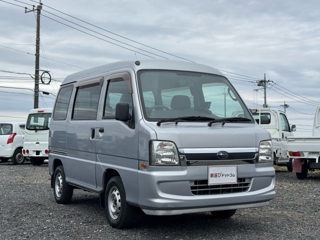 スバル サンバー ディアス 4WD PW♪☆4ナンバン登録☆検2年付き♪♪ の