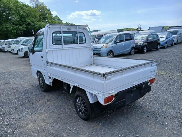 スバル サンバートラック 切り替え4WD 5速マニュアル エアコン の中古