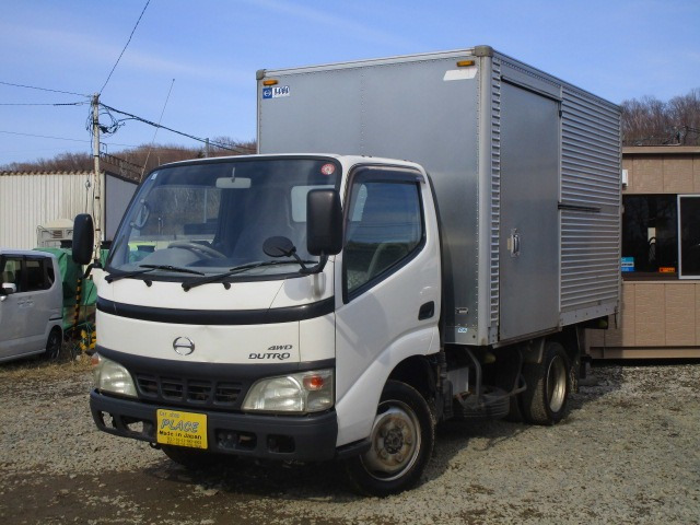 デュトロ 4.6 フルジャストロー ディーゼル 4WD 積載2トン リア観音開きドア サイドドア