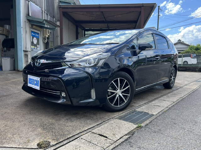 プリウスα 1.8 S チューンブラックII 後期/8インチナビ/Bカメラ/後席モニタ