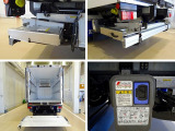 格納ゲート 1,000kg 極東開発/CG1001N-B3MRA2 PGカートストッパー付 長:124cm 幅:179cm 左シャシリア/荷室内PG有線リモコン付