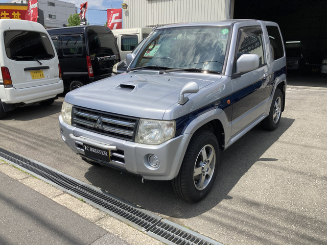 陸送のみ パジャロミニ　平成16年 PT4WD AT ショベルウィンチ付き 三菱 パジェロミニ VR 4WD 最終型・ICターボ・5スピード・4WD の中古車
