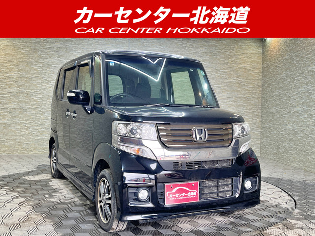 N-BOXカスタム G SSパッケージ 4WD 5年保証 スマキー 両側パワスラ ナビ