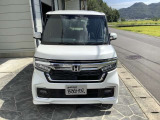 N-BOXカスタム L ターボ 純正大型ナビ 両側電スラ ACC BC
