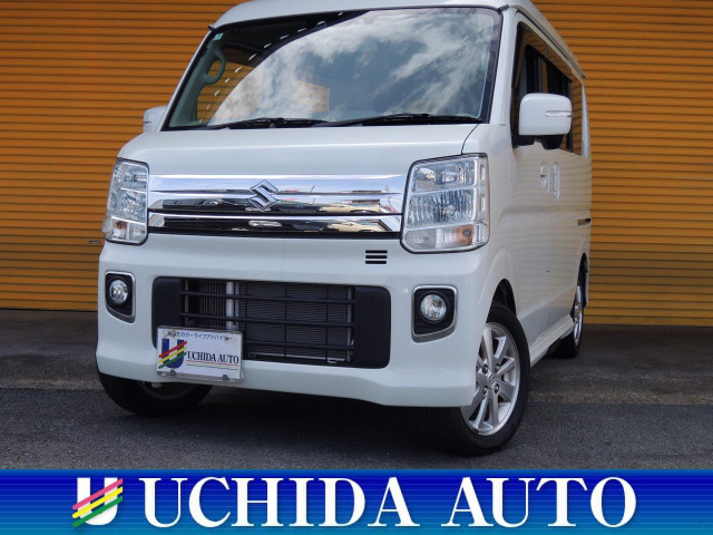 エブリイワゴン PZターボスペシャル ハイルーフ 4WD 4WD ハイルーフ 両面電動スライ...