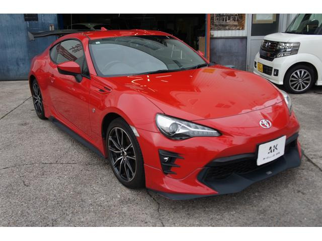 86 2.0 GT 6MT TRDエアロ 社外リヤスポイラー