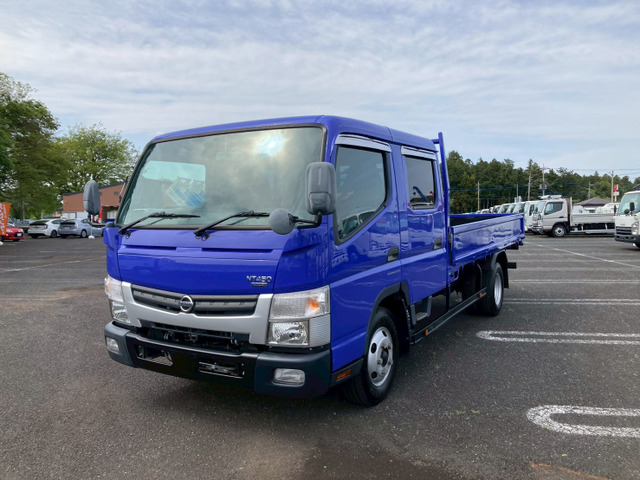 アトラス  3t積・Wキャブ・ロング・全低床・AT車