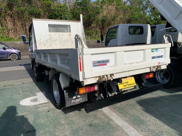 三菱ふそう キャンター ダンプ 極東開発 リモートキー 5MT の中古車