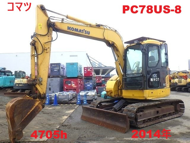 コマツ PC78US-8★4705h★2014年