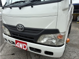 4000cc 2t 2トン 平ボディ 垂直パワーゲート 4WD ETC 走行45000K 5速 5MT  内外装仕上げ済み 荷台内寸306&times;160 パワーゲートサイズ180&times;158 昇降600Kg